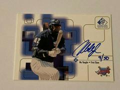 Mo Vaughn [Gold] #MO Baseball Cards 1999 SP Signature Autographs Prices