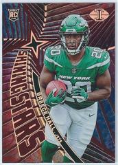 Breece Hall [Red] #SS-19 Football Cards 2022 Panini Illusions Shining Stars Prices