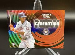 Jeremy Pena [Red] #GN-69 Baseball Cards 2022 Topps Update Generation Now Prices
