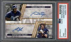 Christian Yelich, Prince Fielder Baseball Cards 2023 Topps Stars Dual Autographs Prices