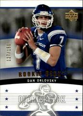 Dan Orlovsky [Gold 150] #106 Football Cards 2005 Upper Deck Rookie Debut Prices