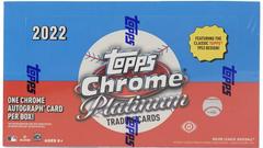 Hobby Box Baseball Cards 2022 Topps Chrome Platinum Anniversary Prices