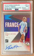 Lindsey Horan [Blue] #RF-LH Soccer Cards 2018 Panini Donruss Road to France Autographs Prices