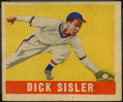 Dick Sisler Baseball Cards 1948 Leaf Prices