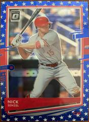 Nick Senzel [Spirit of 76] Baseball Cards 2020 Panini Donruss Optic Prices