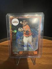 Brandon Crawford [Orange Autograph] #T87C2-78 Baseball Cards 2022 Topps Silver Pack 1987 Chrome Series 2 Prices