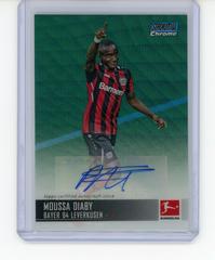 Moussa Diaby Soccer Cards 2021 Stadium Club Chrome Bundesliga Autographs Prices