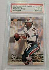 Dan Marino #112 Football Cards 2000 Collector's Edge Graded Prices