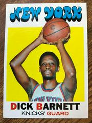 Dick Barnett Basketball Cards 1971 Topps Prices