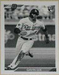 Gavin Lux [Black & White] #71 Baseball Cards 2020 Bowman Heritage Prices