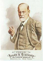 Sigmund Freud Baseball Cards 2009 Topps Allen & Ginter Prices