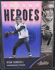 Ryan Tannehill #UH-RT Football Cards 2020 Panini Absolute Unsung Heroes Prices