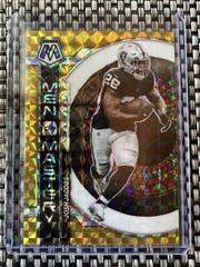 Josh Jacobs [Gold] #MM-12 Football Cards 2023 Panini Mosaic Men of Mastery Prices