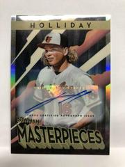 Jackson Holliday [Autograph] Baseball Cards 2022 Bowman's Best Masterpiece Prices
