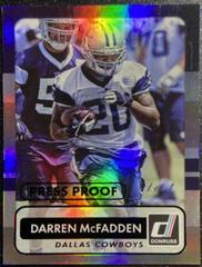 Darren McFadden [Press Proof Silver] #44 Football Cards 2015 Panini Donruss Prices