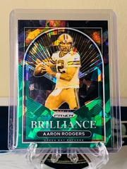 Aaron Rodgers [Green Ice] #B-6 Football Cards 2022 Panini Prizm Brilliance Prices
