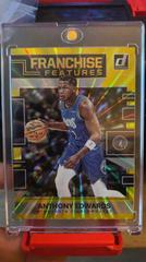 Anthony Edwards [Yellow Laser] #17 Basketball Cards 2022 Panini Donruss Franchise Features Prices