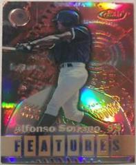 A. Soriano, N. Johnson [Refractor] #131 Baseball Cards 2000 Finest Prices