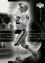 Rich Gannon #42 Football Cards 2002 Upper Deck Honor Roll Prices