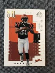 Peter Warrick Football Cards 2000 SP Authentic Prices