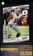 Micah Parsons [Red] #244 Football Cards 2021 Panini Chronicles Prestige Rookies Update Prices