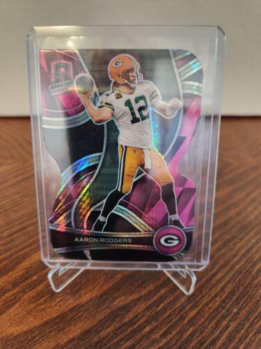 Aaron Rodgers [Neon Pink Die Cut] #38 Prices | 2022 Panini Spectra ...