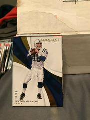 Peyton Manning #44 Football Cards 2017 Panini Immaculate Collection Prices
