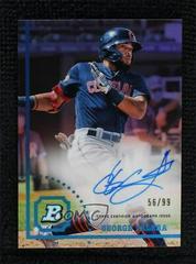 George Valera [Refractor] #CPA-GV Baseball Cards 2022 Bowman Heritage Chrome Prospect Autographs Prices