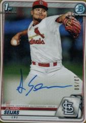 Alvaro Seijas [Gold Refractor] #CPA-AS Baseball Cards 2020 Bowman Chrome Prospect Autographs Prices