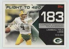 Brett Favre #BF-183 Football Cards 2007 Topps Brett Favre Collection Prices
