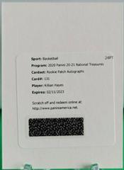Killian Hayes [Patch Autograph] #131 Basketball Cards 2020 Panini National Treasures Prices