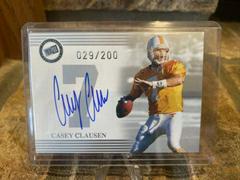 Casey Clausen [Silver] Football Cards 2004 Press Pass Autograph Prices