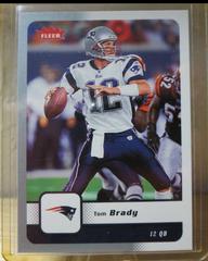 Tom Brady [Silver] Football Cards 2006 Fleer Prices