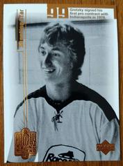 Shooting Star #8 Hockey Cards 1999 Upper Deck Wayne Gretzky Living Legend Prices