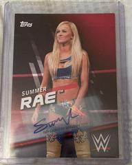 Summer Rae [Autograph] Wrestling Cards 2016 Topps WWE Divas Revolution Prices