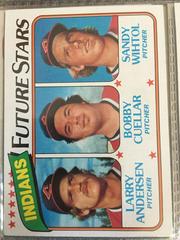 Indians Future Stars [L. Andersen, B. Cuellar, S. Wihtol] #665 Baseball Cards 1980 Topps Prices