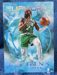 Jaylen Brown [Turquoise] #19 Basketball Cards 2023 Panini Origins Euphoria Prices