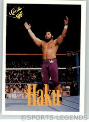 Haku Wrestling Cards 1990 Classic WWF Prices