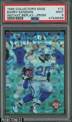 Barry Sanders [Prism] Football Cards 1995 Collector's Edge Instant Replay Prices