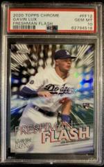 Gavin Lux [Orange Refractor] Baseball Cards 2020 Topps Chrome Freshman Flash Prices