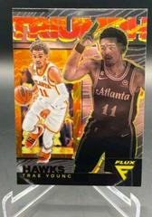 Trae Young #4 Basketball Cards 2022 Panini Flux Triumph Prices