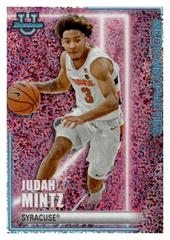 Judah Mintz [Speckle] #NN-6 Basketball Cards 2022 Bowman University Best Neon Neophytes Prices