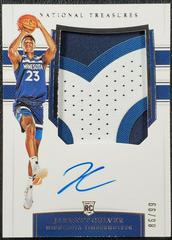 Jarrett Culver [Patch Autograph] #110 Basketball Cards 2019 Panini National Treasures Prices