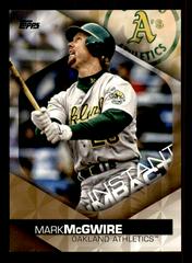 Mark McGwire [Gold] #II-13 Baseball Cards 2018 Topps Instant Impact Prices