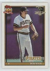 Bob Walk #29 Baseball Cards 1991 Topps Desert Shield Prices
