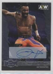 Swerve Strickland [Silver Autograph] #90 Wrestling Cards 2022 SkyBox Metal Universe AEW Prices