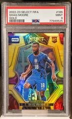 Shaq Moore [Gold] Soccer Cards 2022 Panini Select FIFA Prices