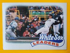 White Sox Leaders [Greg Walker] #21 Baseball Cards 1989 Topps Tiffany Prices