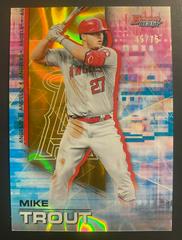 Mike Trout [Gold Lava Refractor] #1 Baseball Cards 2021 Bowman’s Best Prices