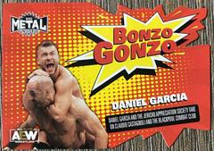 Daniel Garcia #BG-15 Wrestling Cards 2022 SkyBox Metal Universe AEW Bonzo Gonzo Prices